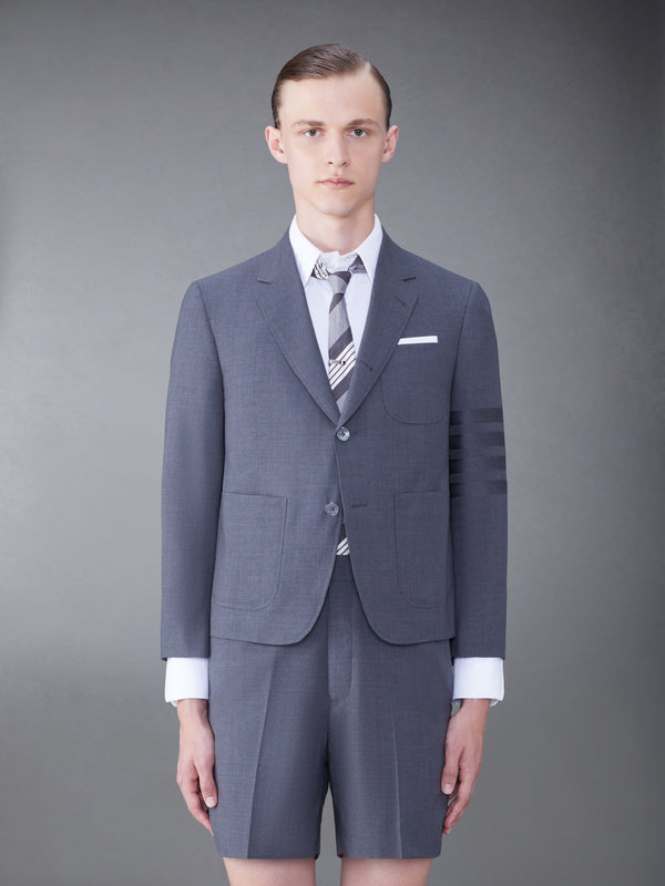 PLAIN WEAVE 4-BAR SACK SPORTCOAT - featured image