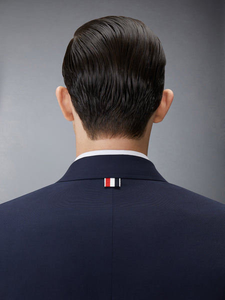 TYPEWRITER CLOTH GROSGRAIN PLACKET SPORT COAT NAVY