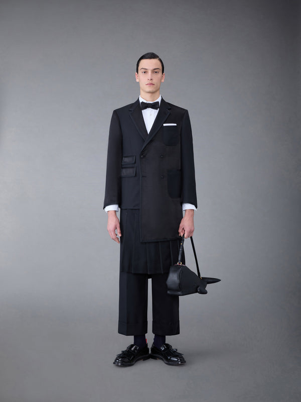 Funmix Duchesse Satin Collage Sport Coat - image 3