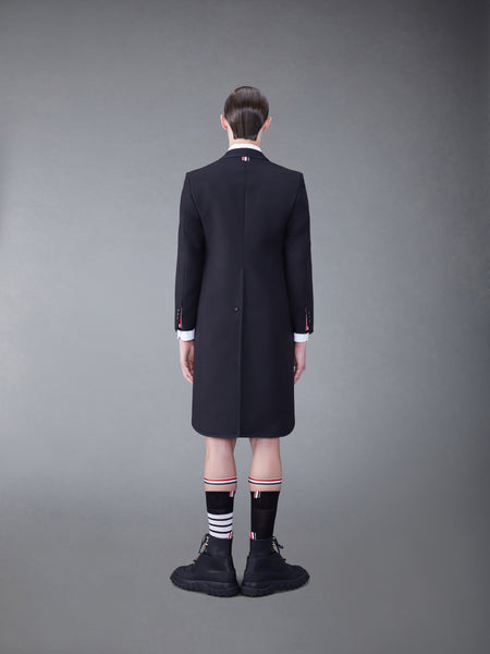WOOL CLASSIC TIPPING JACKET BLACK