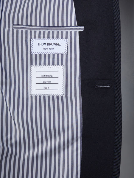 WOOL CLASSIC TIPPING JACKET BLACK