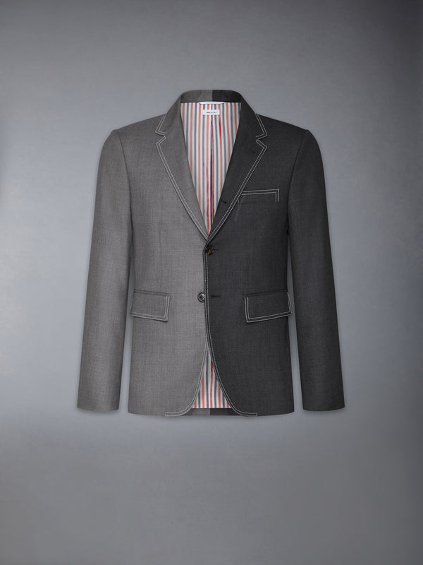 FUNMIX TWILL CONTRAST TOPSTITCHING CLASSIC SPORT COAT - featured image