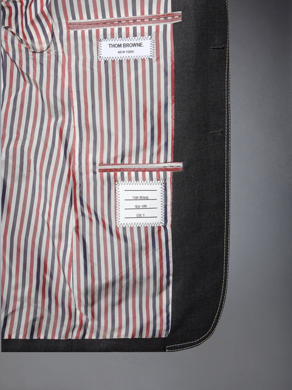 FUNMIX TWILL CONTRAST TOPSTITCHING CLASSIC SPORT COAT - image 5