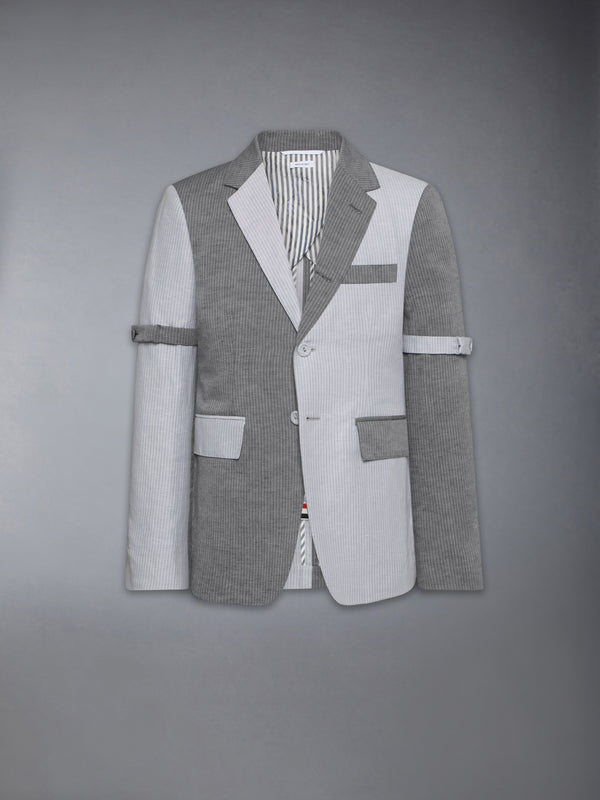TONAL UNIVERSITY STRIPE LINEN COTTON SPORTCOAT - featured image