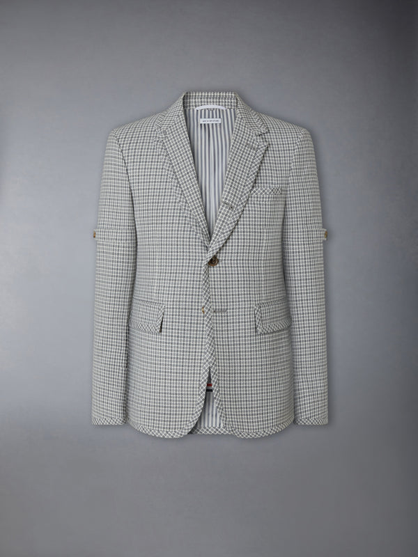 WOOL PIQUE GUNCLUB CHECK SPORTCOAT WITH ARMBAND - featured image