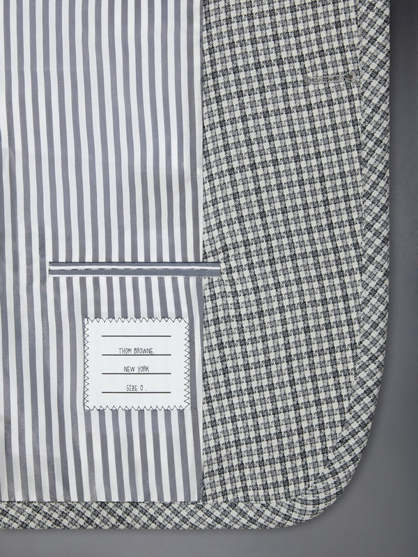 WOOL PIQUE GUNCLUB CHECK SPORTCOAT WITH ARMBAND - image 5
