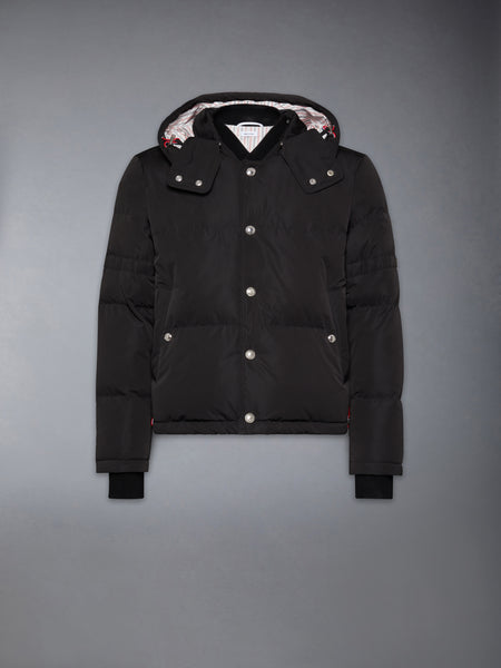 POLY TECH DOWN FILLED BOMBER JACKET WITH ARMBANDS BLACK