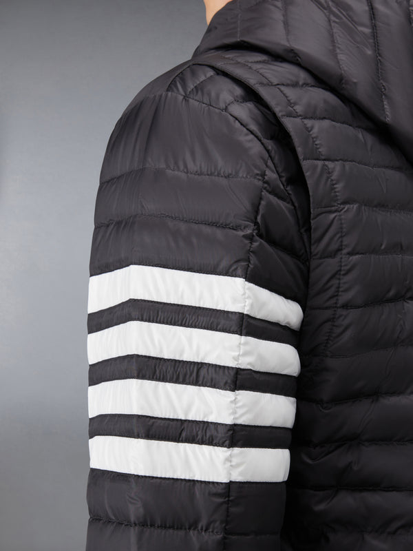 MATTE NYLON  4-BAR DOWN FILLED QUILTED JACKET - image 7