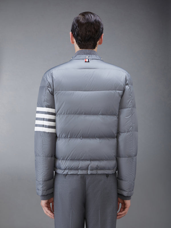 MATTE NYLON  4-BAR DOWN FILLED BOMBER - image 4