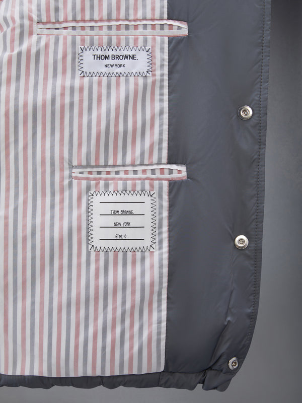 MATTE NYLON  4-BAR DOWN FILLED BOMBER - image 8