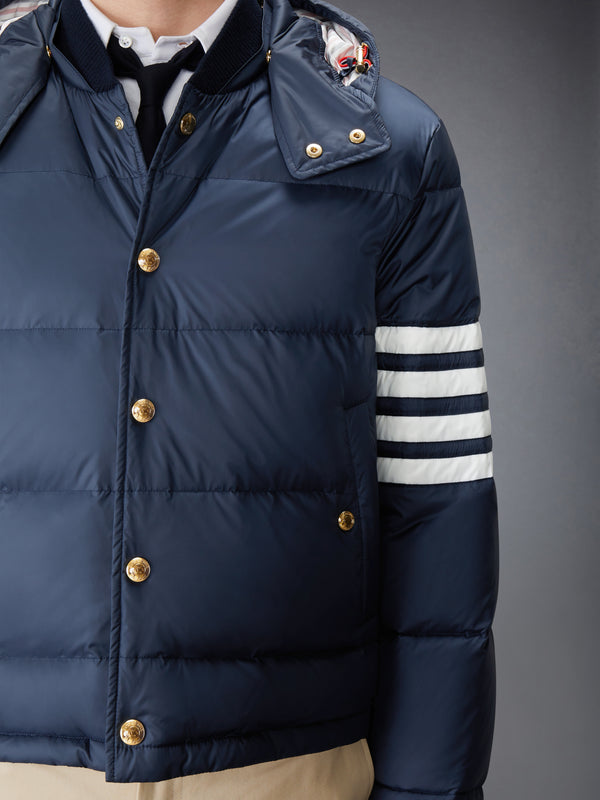 MATTE NYLON  4-BAR DOWN FILLED BOMBER - image 8