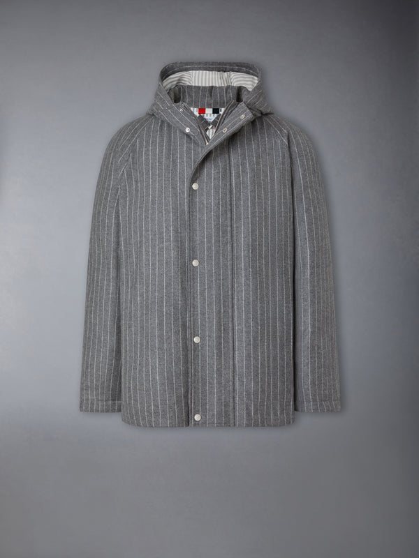 BROWNE 65 FLANNEL CROPPED FOOTBALL PARKA - featured image