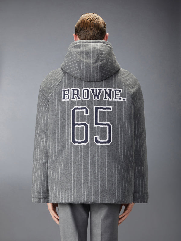 BROWNE 65 FLANNEL CROPPED FOOTBALL PARKA - image 2