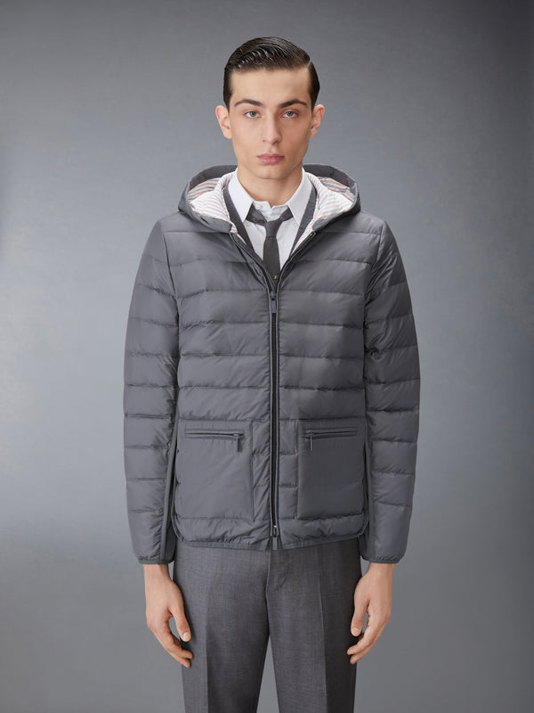 ULTRA LIGHT NYLON DOWN FILL HOOD JACKET - image 1