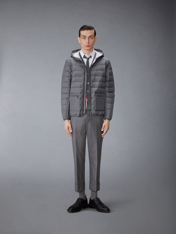 ULTRA LIGHT NYLON DOWN FILL HOOD JACKET - image 3