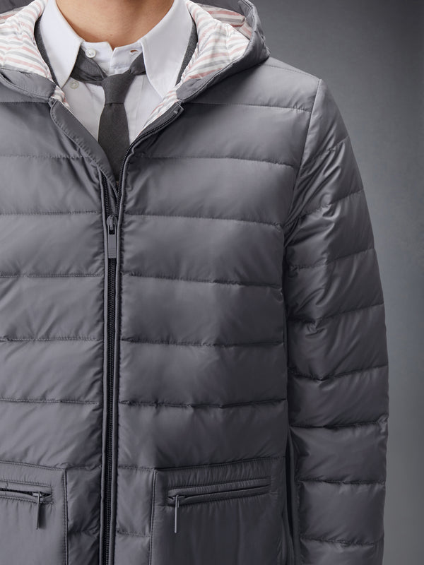 ULTRA LIGHT NYLON DOWN FILL HOOD JACKET - image 6