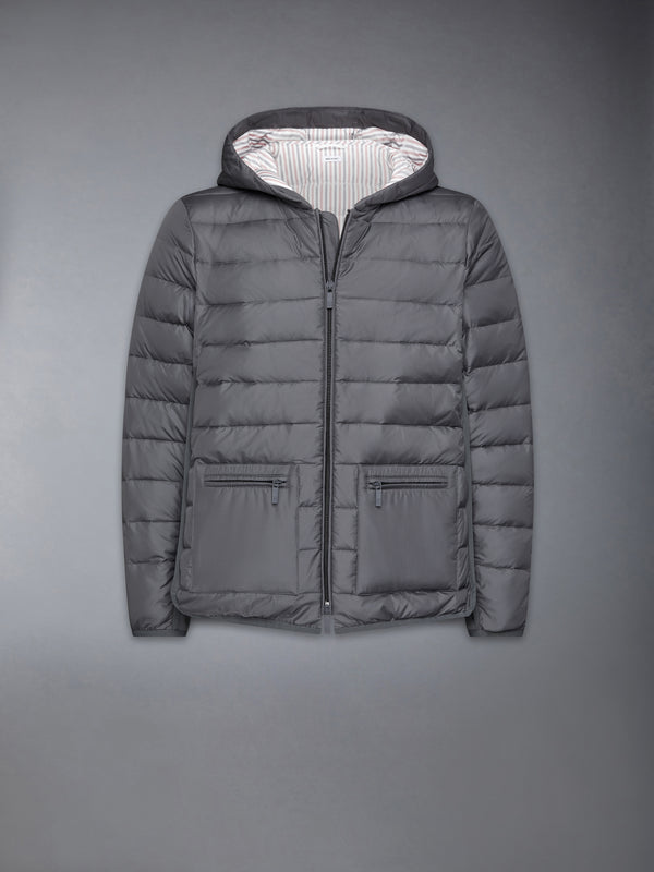 ULTRA LIGHT NYLON DOWN FILL HOOD JACKET - image 7