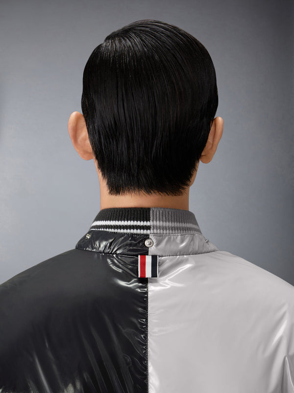 FUNMIX GLOSSY TECH DOWN FILL DETACHABLE HOOD BOMBER - image 8