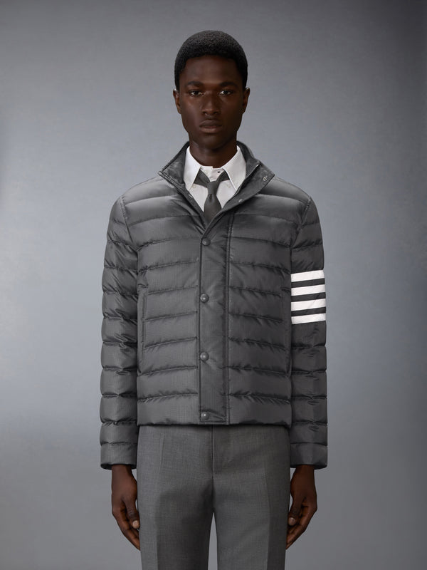 SHINY RIPSTOP LIGHTWEIGHT DOWN FILLED 4-BAR JACKET - image 1