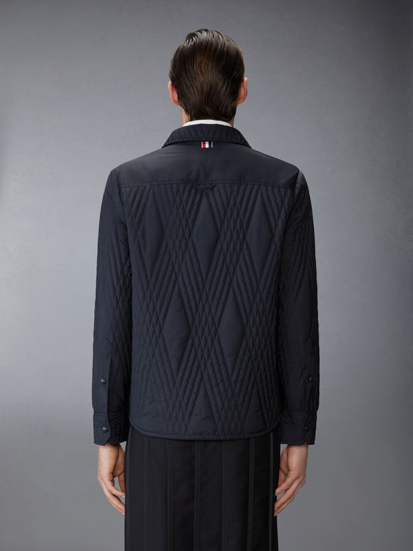 POLY TWILL ECO FILLED QUILTED OVERSIZE SHIRT - image 2