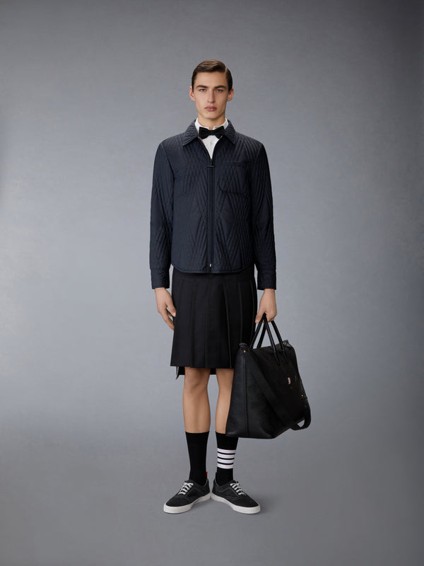 POLY TWILL ECO FILLED QUILTED OVERSIZE SHIRT - image 3