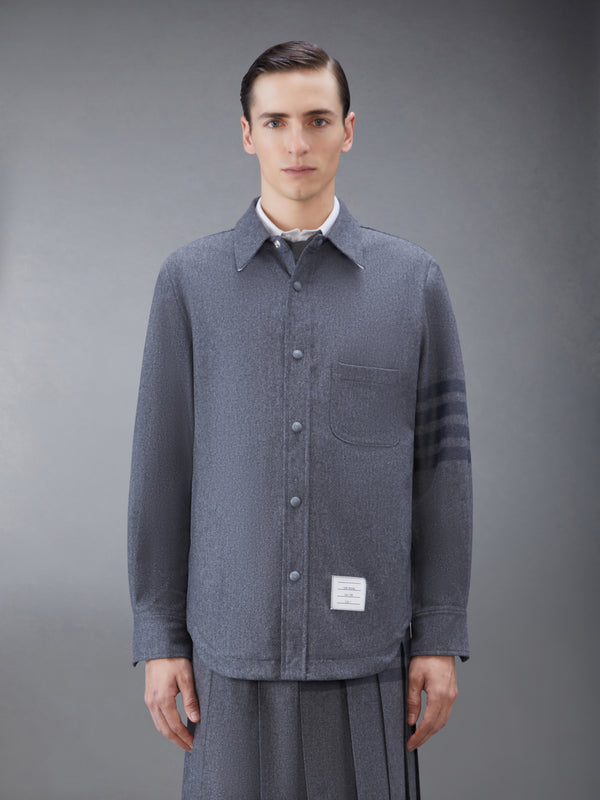 FLANNEL 4-BAR SHIRT JACKET - featured image