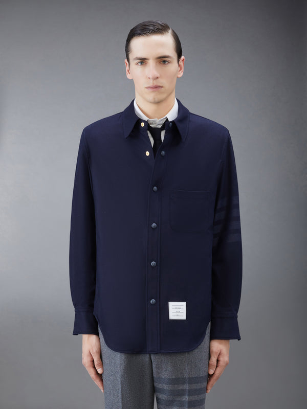 FLANNEL 4-BAR SHIRT JACKET - featured image