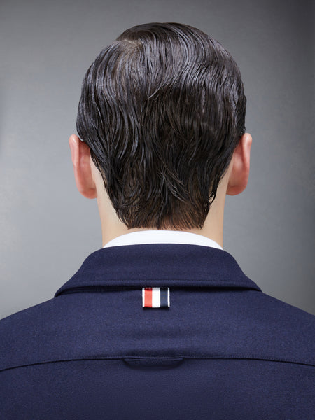 FLANNEL 4-BAR SHIRT JACKET NAVY