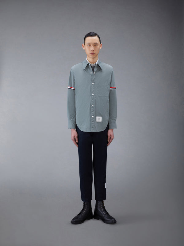 NYLON SHELL ARMBAND SHIRT JACKET - image 3