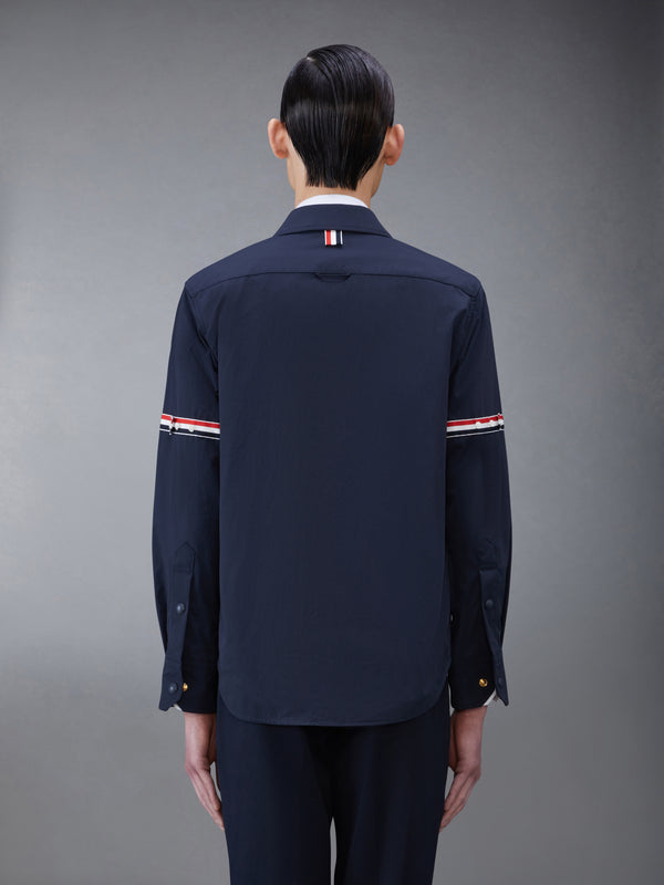 NYLON SHELL ARMBAND SHIRT JACKET - image 2