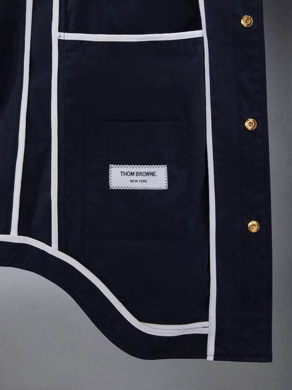 NYLON SHELL ARMBAND SHIRT JACKET - image 6