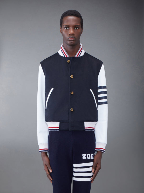KNIT RIB 2003 4-BAR BLOUSON JACKET - featured image