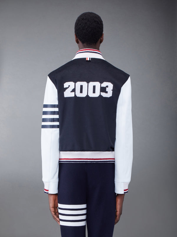 KNIT RIB 2003 4-BAR BLOUSON JACKET - image 2