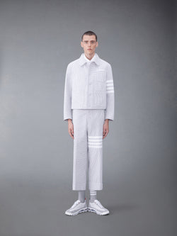 SEERSUCKER 4-BAR GOLF JACKET