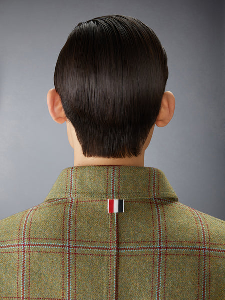 HUNTING TWEED ARMBAND UTILITY JACKET GREEN