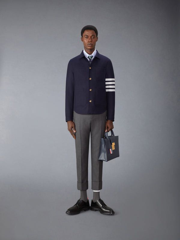 WOOL CASHMERE 4-BAR UTILITY  JACKET - image 3