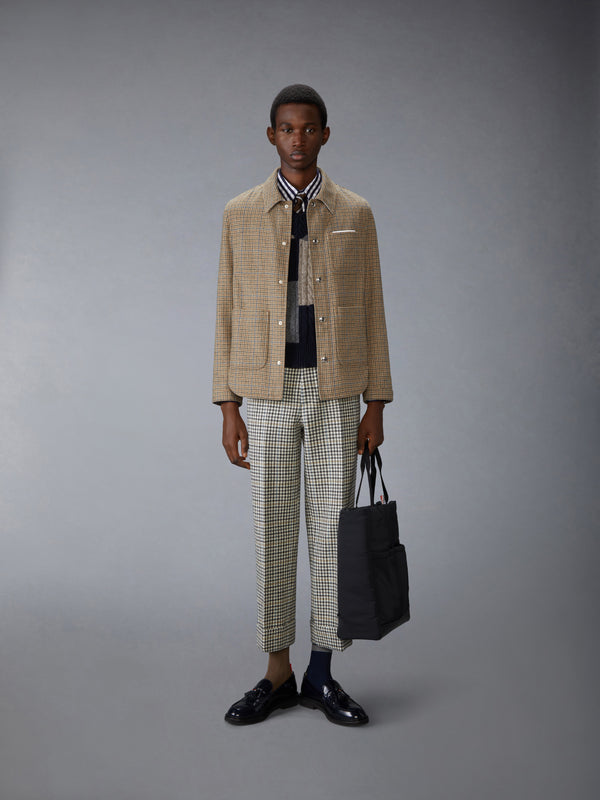 GUNCLUB CHECK CHEVIOT TWEED UTILITY JACKET - image 3