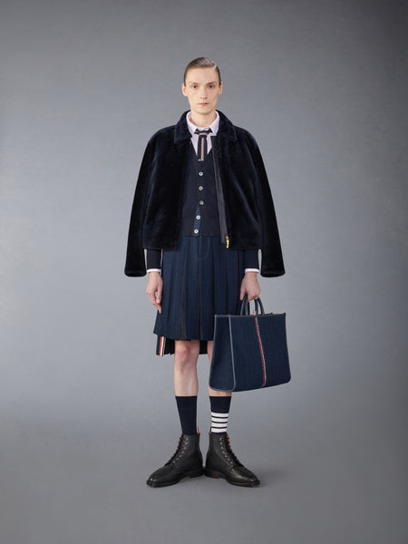 SHERLING ZIP UP JACKET NAVY