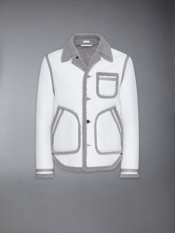 SHEARLING UTILITY JACKET - featured image