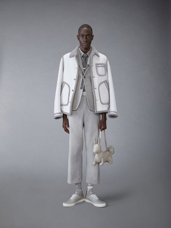 SHEARLING UTILITY JACKET - image 3