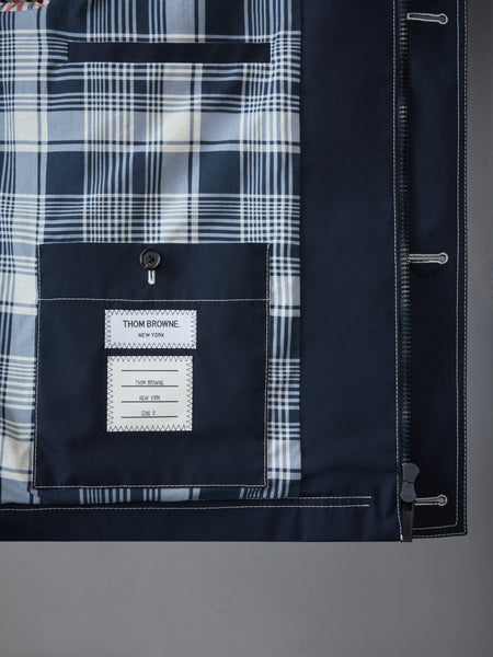 TYPEWRITER CLOTH CROPPED FIELD JACKET NAVY