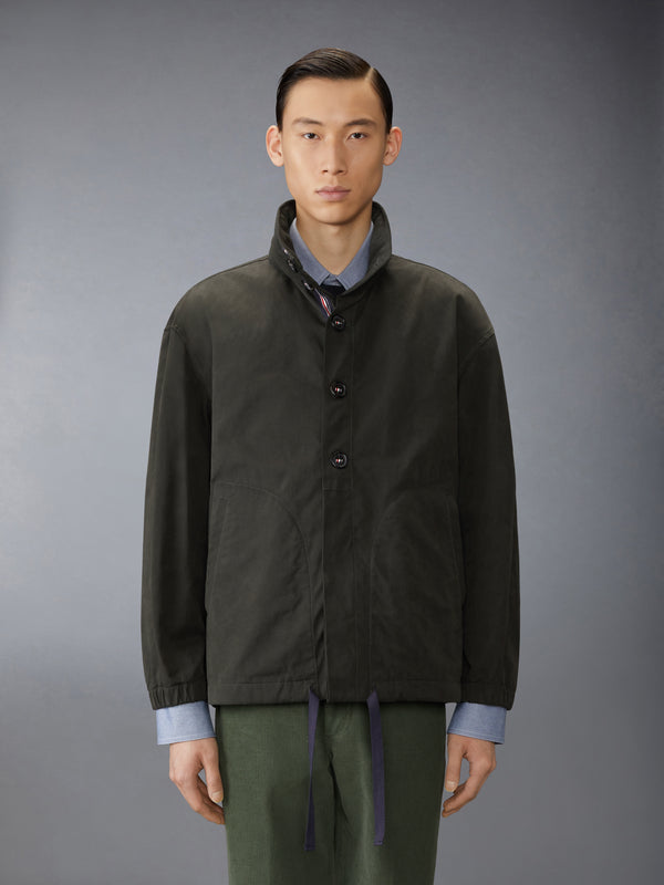 WAXED TECH HOODED ANORAK JACKET - image 1
