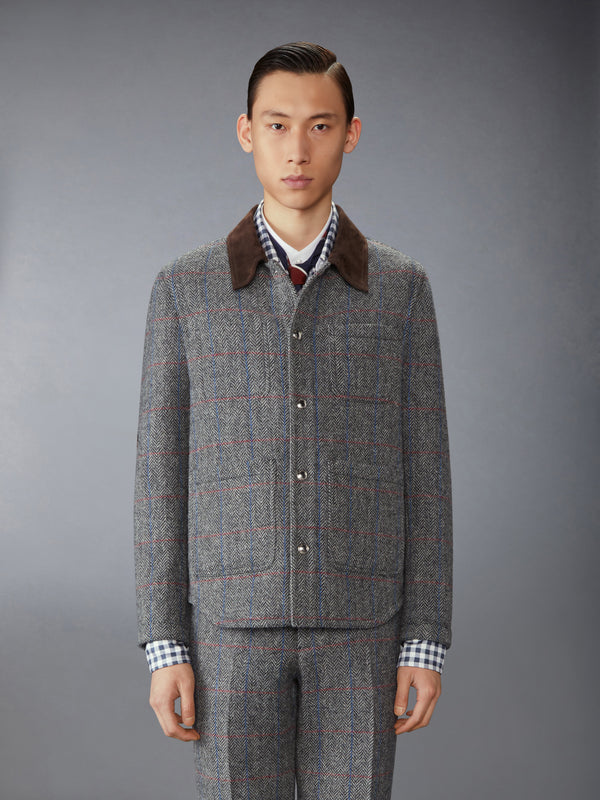 HUNTING TWEED UTILITY JACKET - image 1