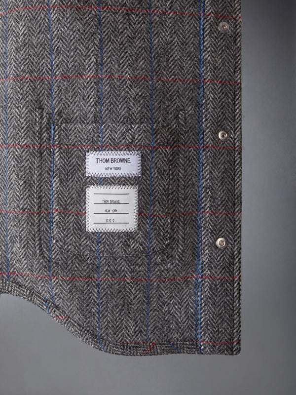 HUNTING TWEED UTILITY JACKET - image 4