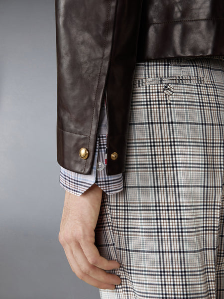 VITELLO BENEK BUFFALO ARMBAND JACKET DARK BROWN