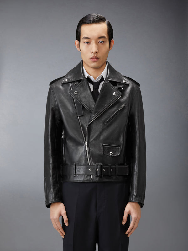 LEATHER MOTO JACKET - image 1