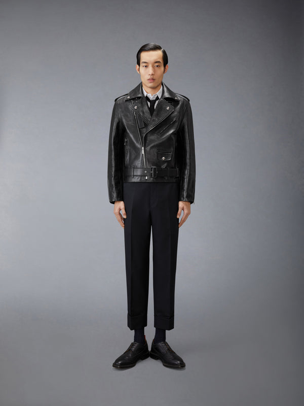 LEATHER MOTO JACKET - image 3