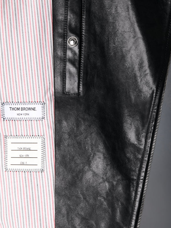 LEATHER MOTO JACKET - image 5