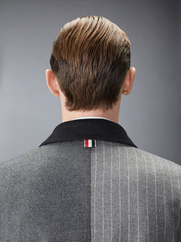 FLANNEL FUNMIX BANKER STRIPE JACKET - image 4