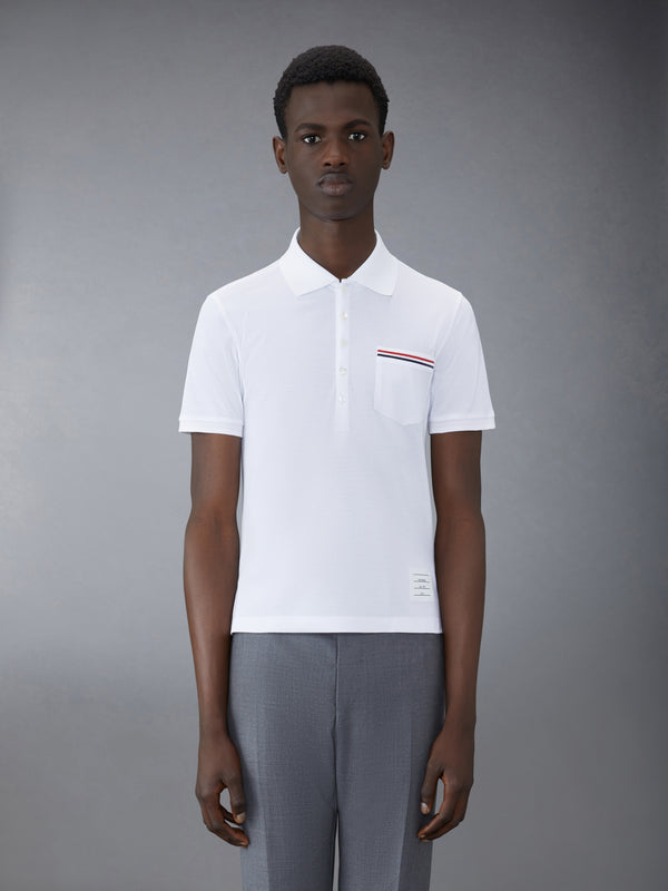 PIQUE POCKET POLO - featured image